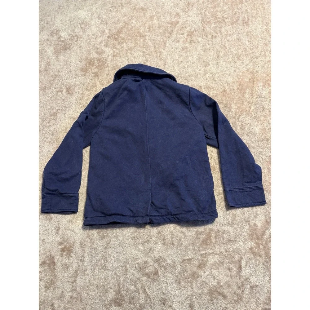Gap Kids Cotton Blend Peacoat Sailor Buttons Black Girls Sz XL 12